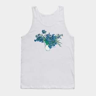 Irises by Vincent Van Gogh Tank Top